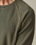 Men's French Rib Crew - Olive